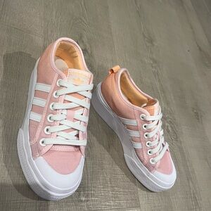 Adidas nizza platform sneaker in sunset size 5.5
